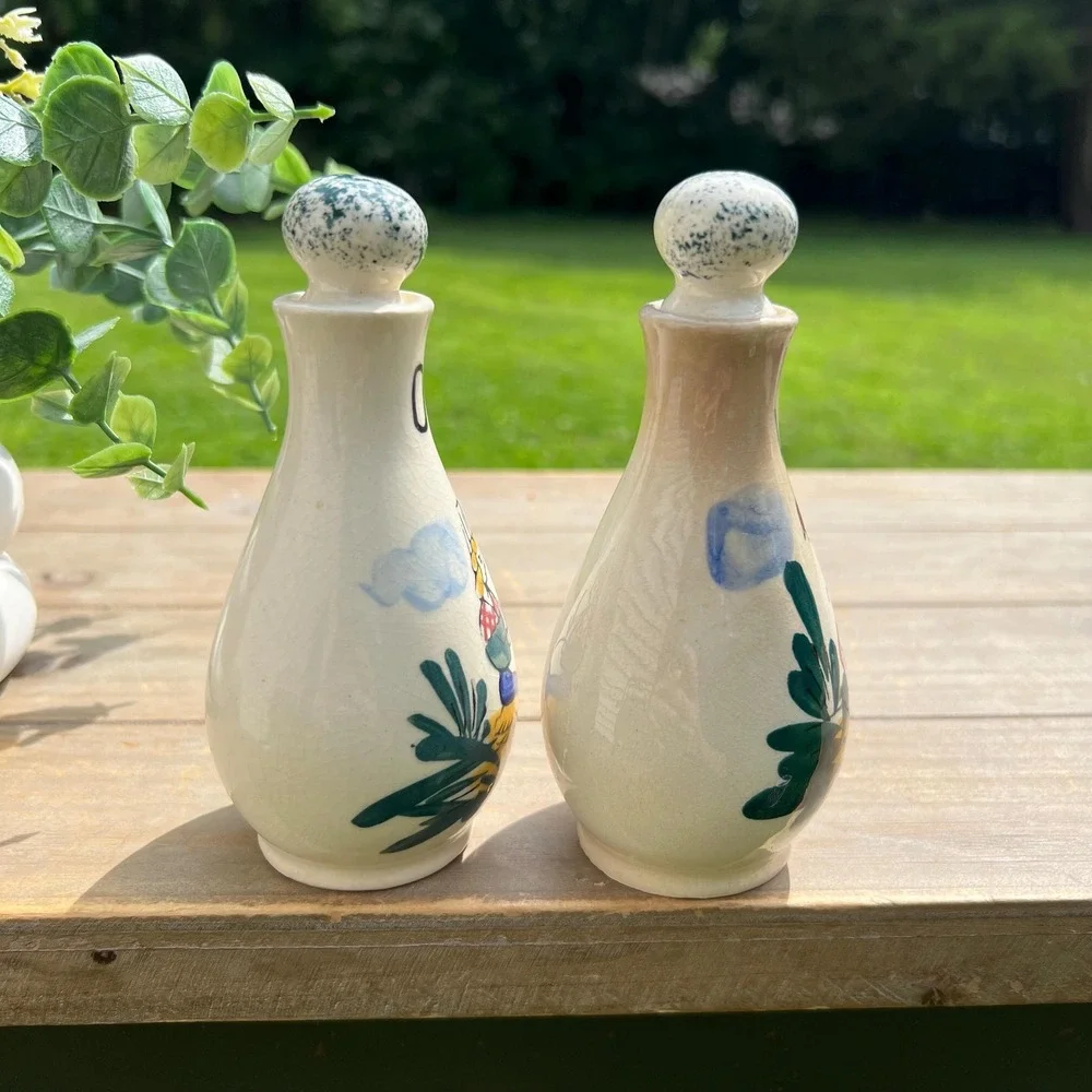 L&MING Vintage Oil and Vinegar French Peasant Set